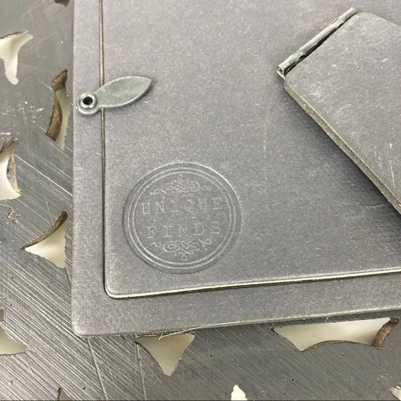 Unique Finds Arte de Casa 4-Inch x 4-Inch Karma Frame in Silver Wash - Picture 13 of 16